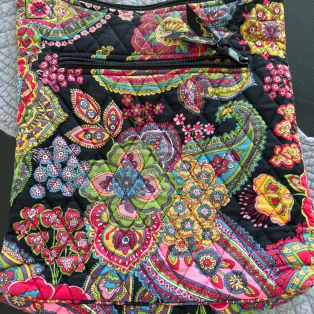 Vera Bradley Crossbody Bag – Symphony in Hue – Retired Pattern - Picture 8 of 10